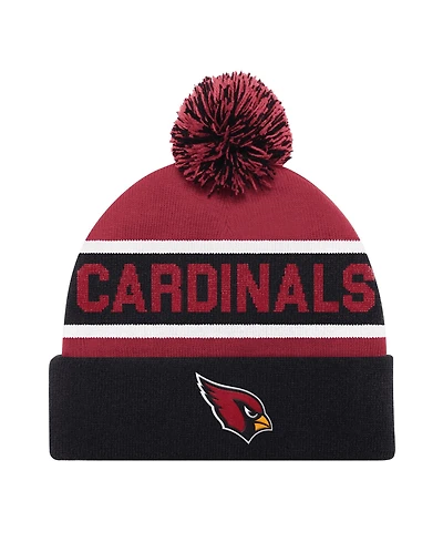 Starter Men's and Women's Black Arizona Cardinals Cuffed Knit Hat with Pom