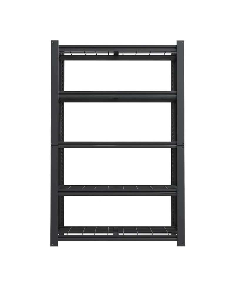 Viyet 72"H 5-Tier Metal Mesh Storage Rack