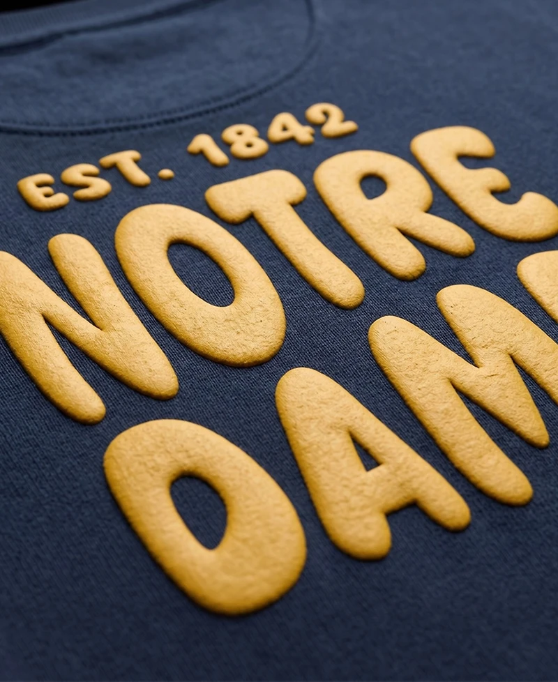 Uscape Apparel Women's Navy Notre Dame Fighting Irish Cloud Sweatshirt