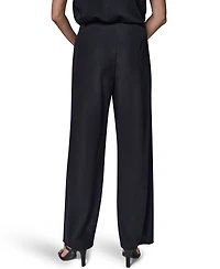 Donna Karan New York Women's Wide-Leg Jersey Pants
