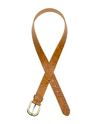 Patricia Nash Vietri Brazilian Supple Tooled Belt