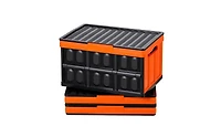 Viyet 3-Pack 45L Collapsible Storage Bins