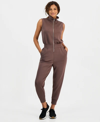 Id Ideology Women's Zip-Front Sleeveless Jumpsuit, Macy's Exclusive