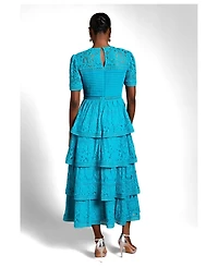 Coast Women's Tiered Lace Midi Dress