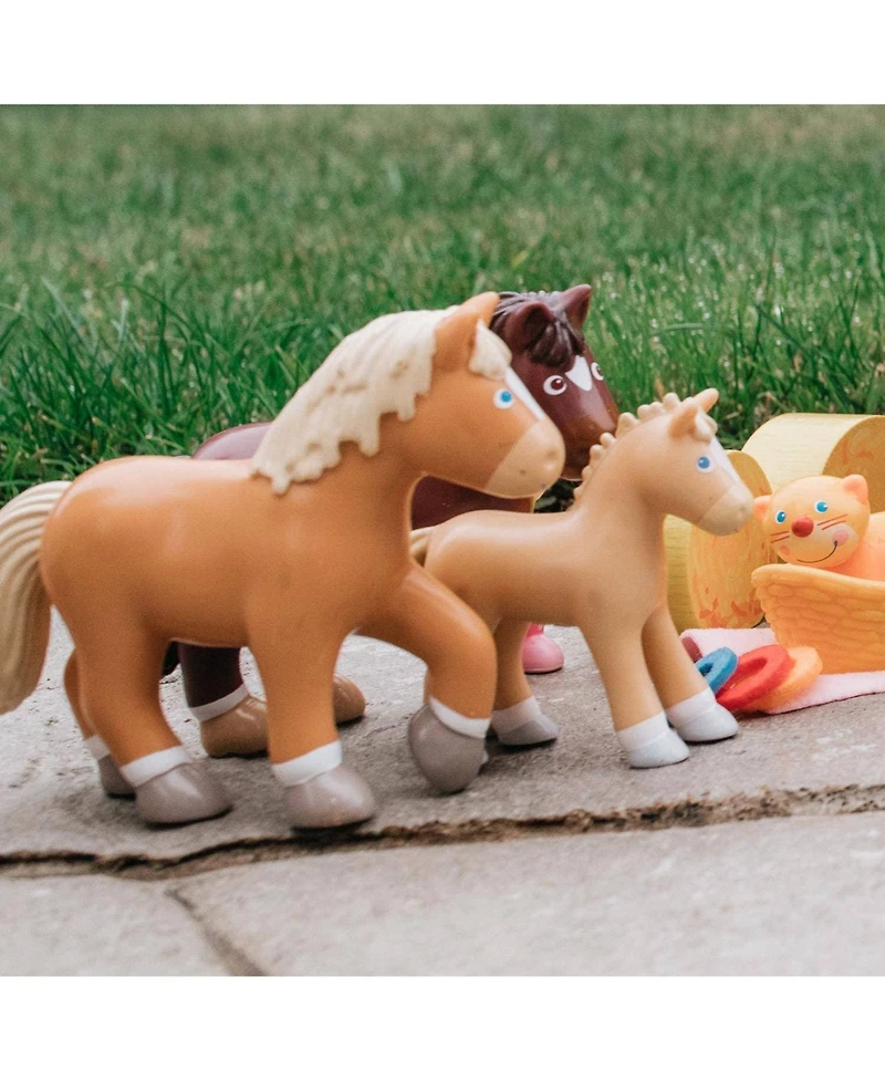 Haba Little Friends Foal Lissi - 3.75" Farm Animal Toy Horse Figure