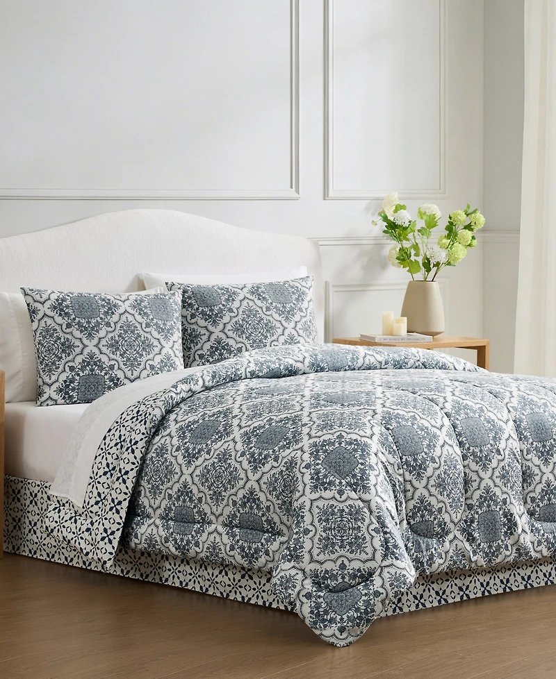 Aurin Medallion 8-Piece Comforter Sets