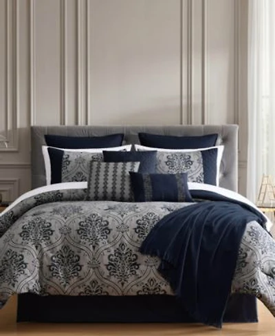 Horwin Damask Paisley 14 Piece Comforter Sets
