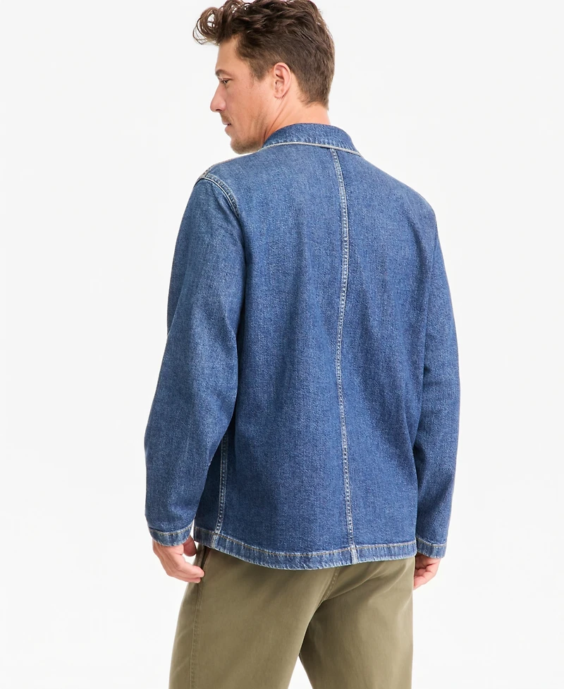 Sun + Stone Men's Chris Denim Chore Jacket, Macy's Exclusive