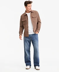 Sun + Stone Men's Hunter Destroy Mid-Rise Baggy Jeans, Macy's Exclusive