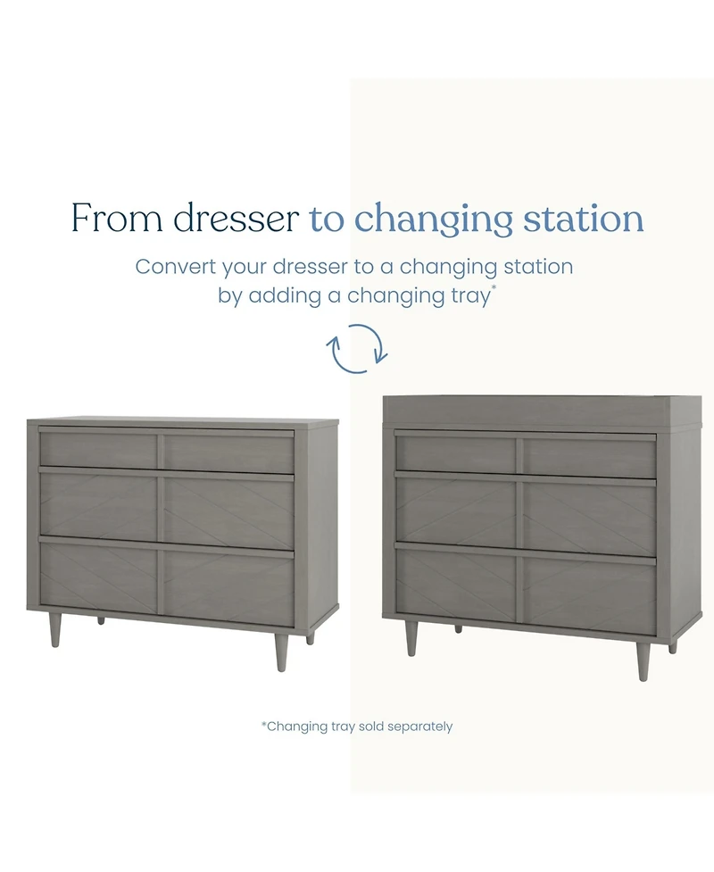 Child Craft Surrey Hill 3 Drawer Dresser
