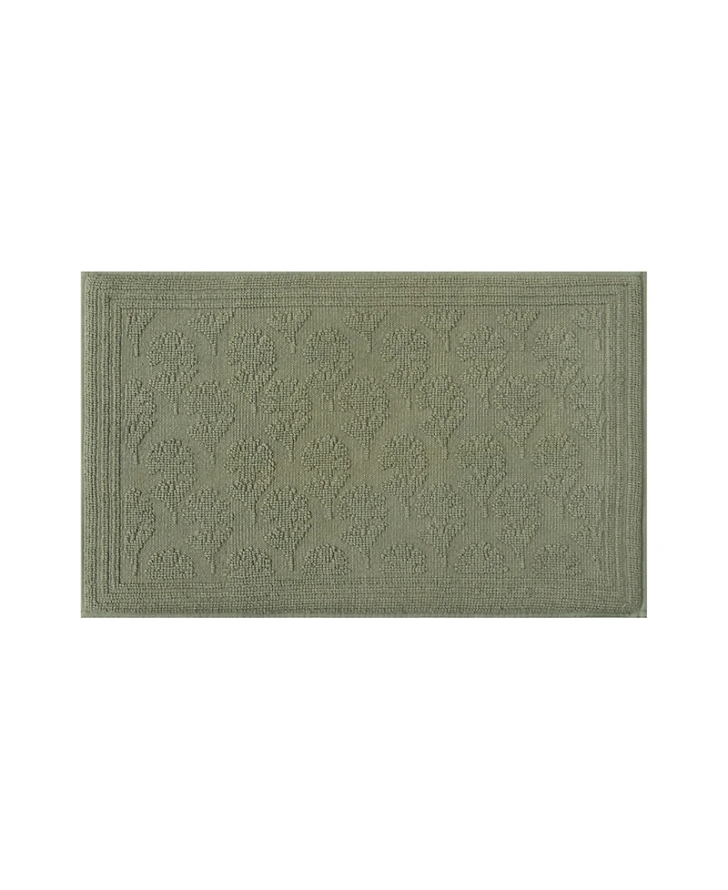 Laura Ashley Beaded Memory Foam Bath Mat, 20" x 32"
