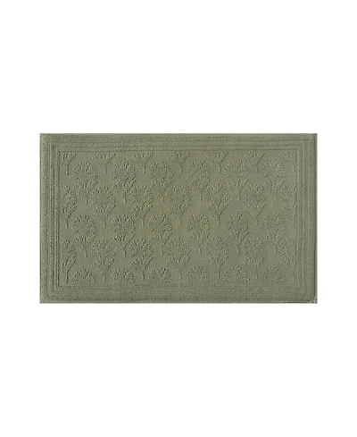 Laura Ashley Beaded Memory Foam Bath Mat, 20" x 32"