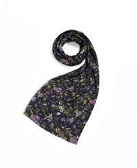 Fable England Women's Passion Flower Lightweight Long Scarf