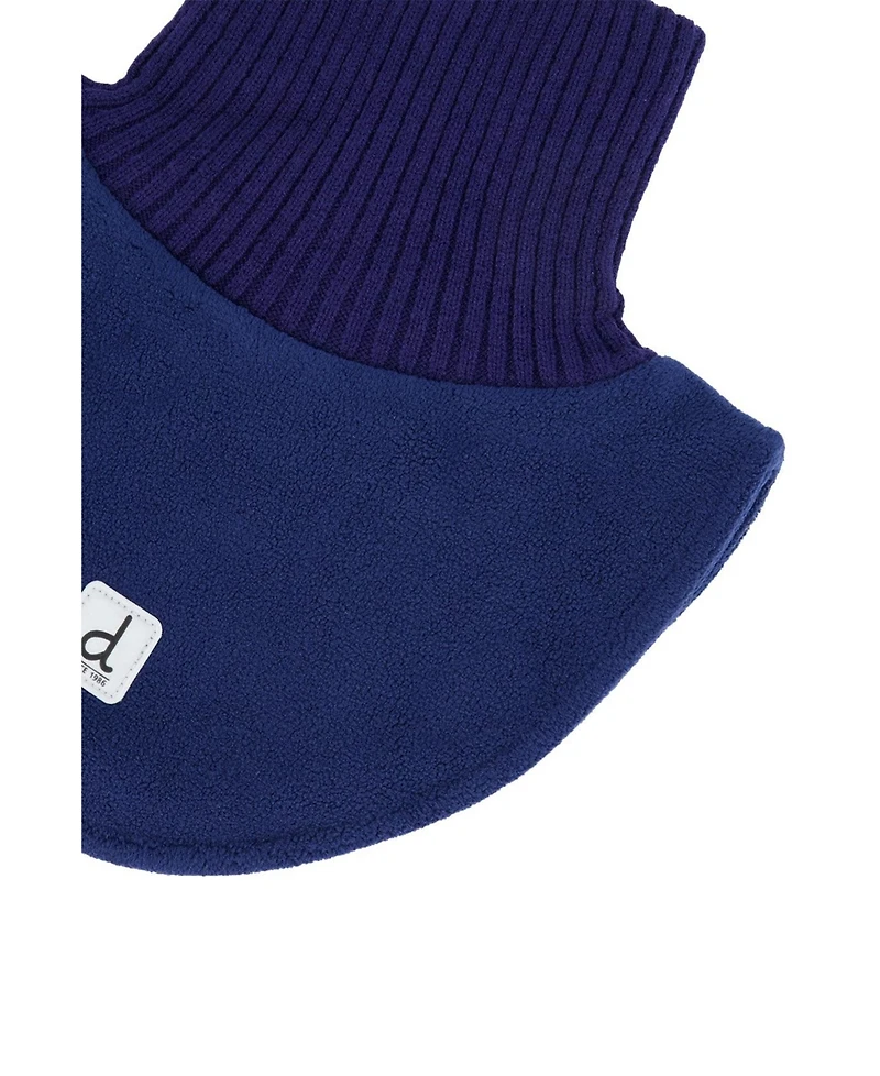 Deux par Little and Big Unisex Knit Polar Turtle Neck warmer