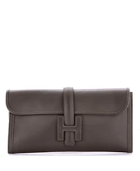 Pre-Owned HERMES 29 Jige Elan Clutch Evercolor