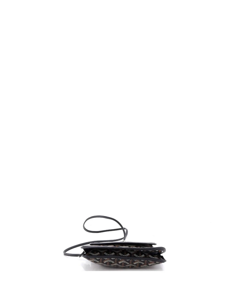 Pre-Owned Goyard Plumet Clutch Wallet Coated Canvas