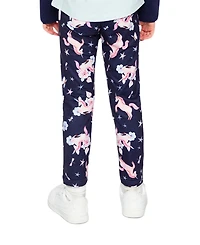 Deux par Deux Toddler Girls (2T-5T) Printed Leggings Unicorn Print