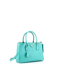 Pre-Owned Prada Galleria Double Zip Tote Saffiano Leather