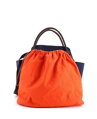 Pre-Owned HERMES Sac De Pansage Groom Handbag Canvas