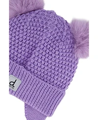 Deux par Deux Baby Girl (6M-24M) Winter Knit Hat with Ears