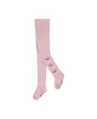 Deux par Deux Toddler Girl ( size 3,4 ) Knit Tights Pale Dusty