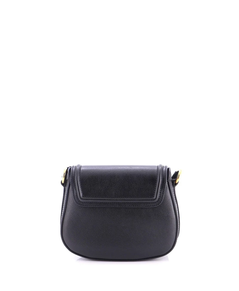 Pre-Owned Chloe Horse Medal Saddle Bag Leather