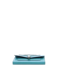 Pre-Owned Bvlgari Serpenti Forever Wallet Leather