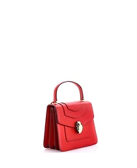 Pre-Owned Bvlgari Small Serpenti Forever Top Handle Bag Leather
