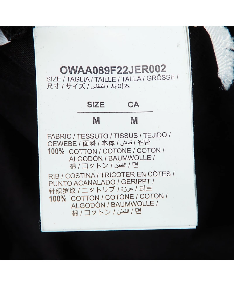 Pre-Owned Off-White Women's Floral Logo Cotton T-Shirt