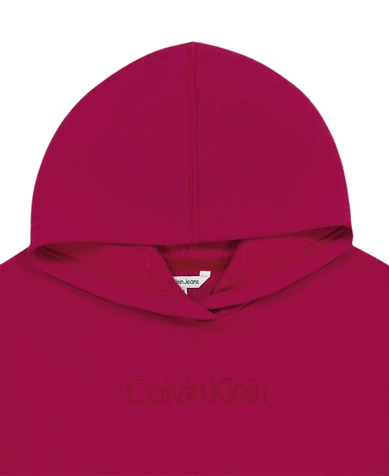 Calvin Klein Girls' 7-16 Long-Sleeve Hoodie