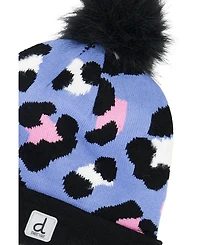 Deux par Little and Big Girl 5-14 Winter Knit Hat with Pompom