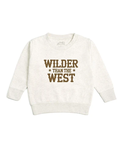 Sweet Wink Toddler Boys (2T-4T)Wilder Than The West Western Sweatshirt