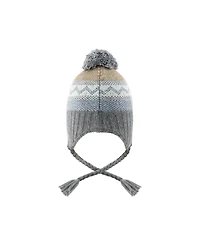 Deux par Deux Little and Big Boy's (5-14) Winter Peruvian Knit Pompom Hat