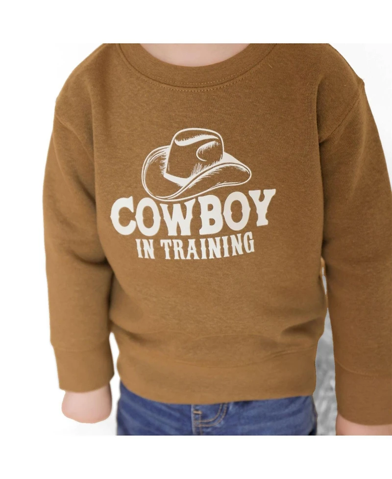Sweet Wink Big Boys Cowboy Training Western Sweatshirt