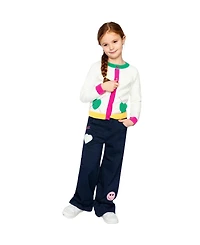 Deux par Deux Toddler Girl (2T-5T) Knitted Cardigan