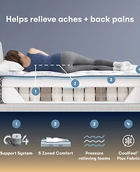 Serta Perfect Sleeper Laguna Coast 14" Extra Firm Tight Top Mattress Set, California King