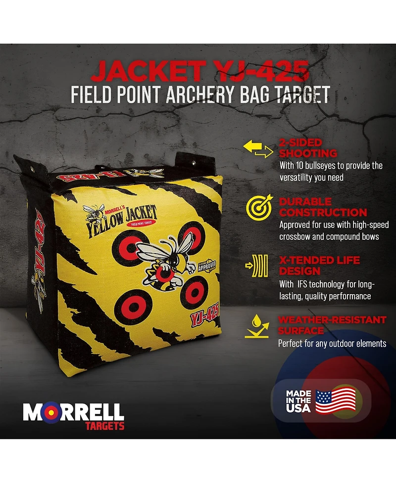 Morrell Targets Jacket Yj-425 Outdoor Portable Field Point Archery Bag Target