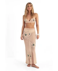 Nasty Gal Women's Flower Embellished Bralet