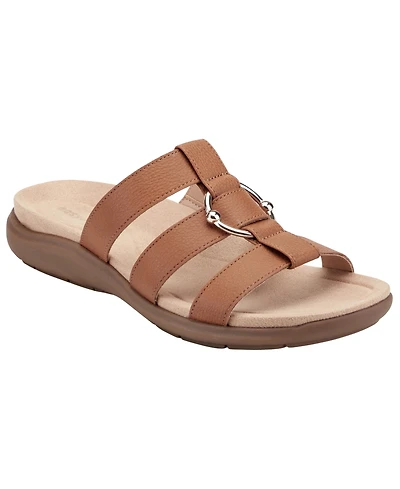 Easy Spirit Women's Wisdom Slip-On Flat Sandals