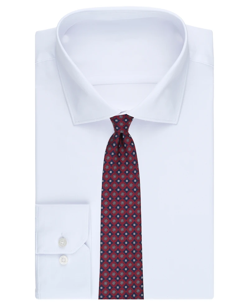 B by Brooks Brothers Men's Bold Flower Neat Classic Tie