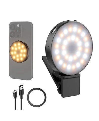 Neewer NL32R Ring Light with 1W, 840lux, CRI95 for select iPhone models