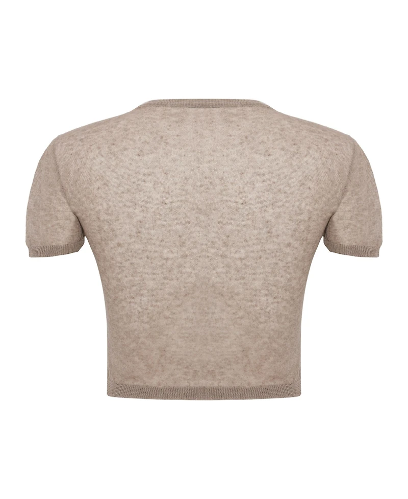 Pcfg Women's Relaxed-Fit Short-Sleeve Knit Top