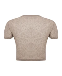 Pcfg Women's Relaxed-Fit Short-Sleeve Knit Top
