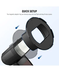 Neewer CRS14 Camera Mounting Accessory for Godox V850III/860II Neewer NW620 NW700 NW760 Z880 Z760