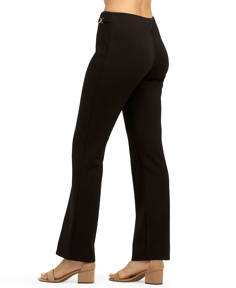 Bcx Juniors' Mid-Rise Flare Pull-On Pants