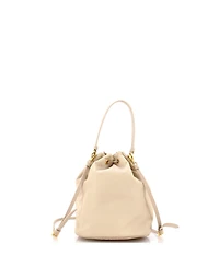 Pre-Owned Prada Small Drawstring Bucket Bag Tessuto