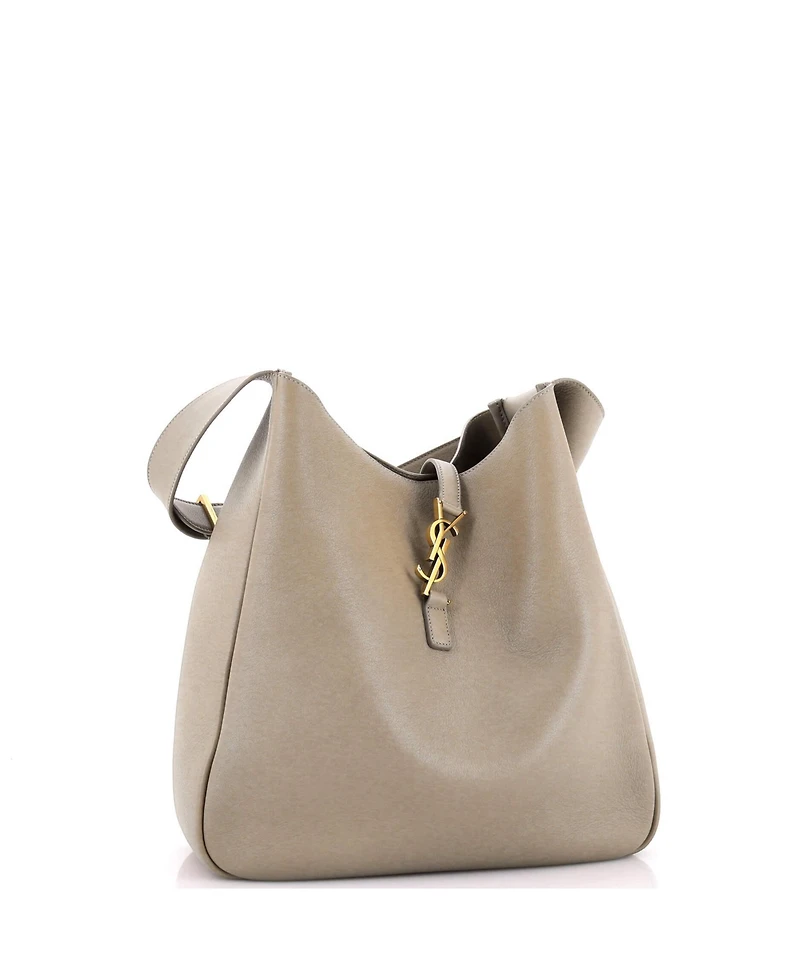 Pre-Owned Saint Laurent Large Le 5 a 7 Supple Hobo Leather