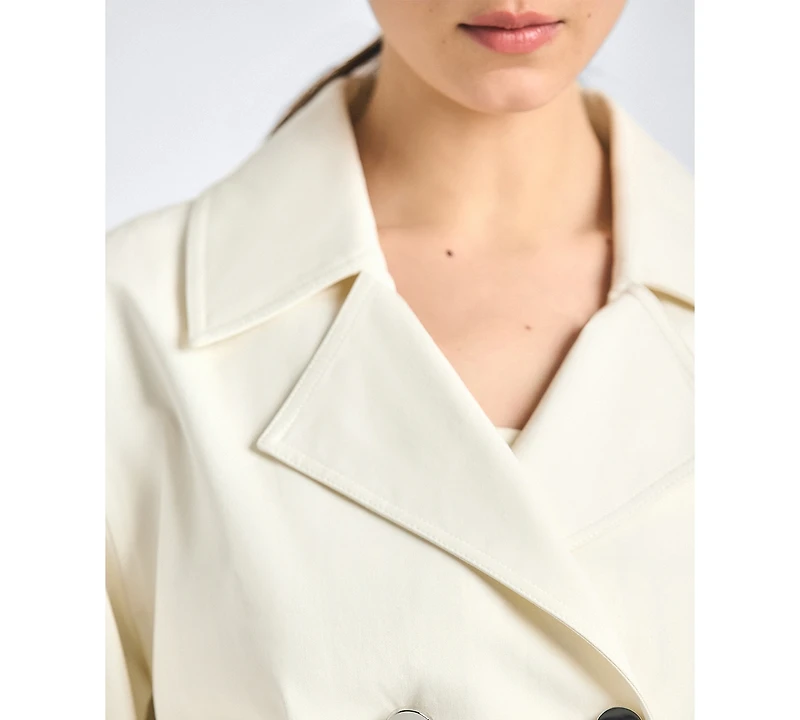 Derek Lam 10 Crosby Women's Renata Cropped Trench Jacket
