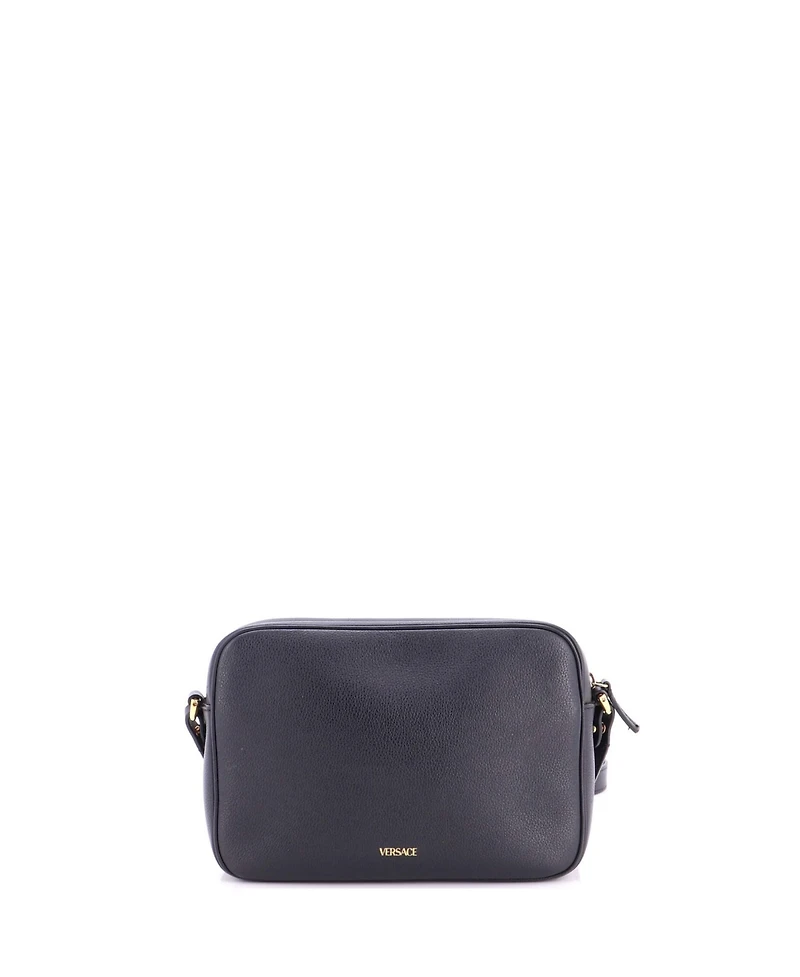 Pre-Owned Versace Small La Medusa Flap Pocket Camera Bag Leather