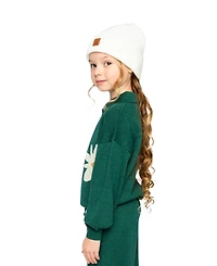 Deux par Deux Toddler Girls 2T - 5T Knitted Sweater Jasper Printed
